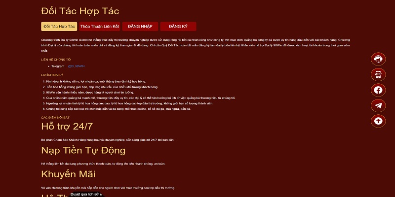 Hệ thống đại lý V9WIN 2 Trở thành đại lý bạn sẽ luôn linh hoạt về thời gian làm việc